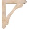 Ekena Millwork Legacy Arts & Crafts Smooth Bracket, Douglas Fir, 5 1/2"W x 38"D x 44"H BKT06X38X44LEC03SDF - alternate 2